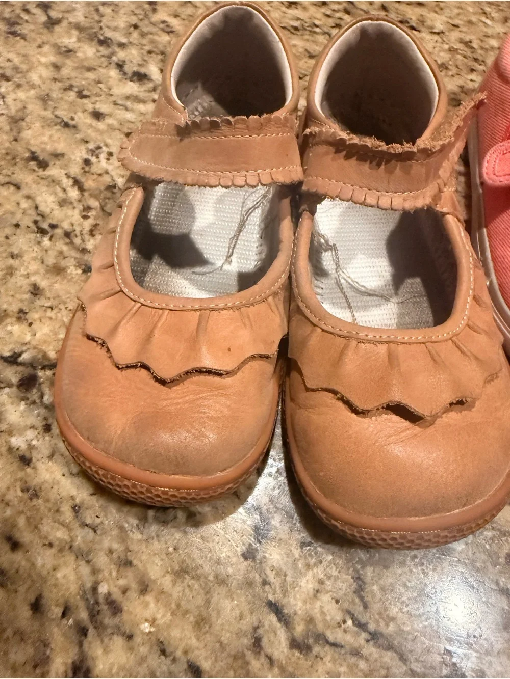 Kids Mary Jane Shoes - Pink, Black, Tan